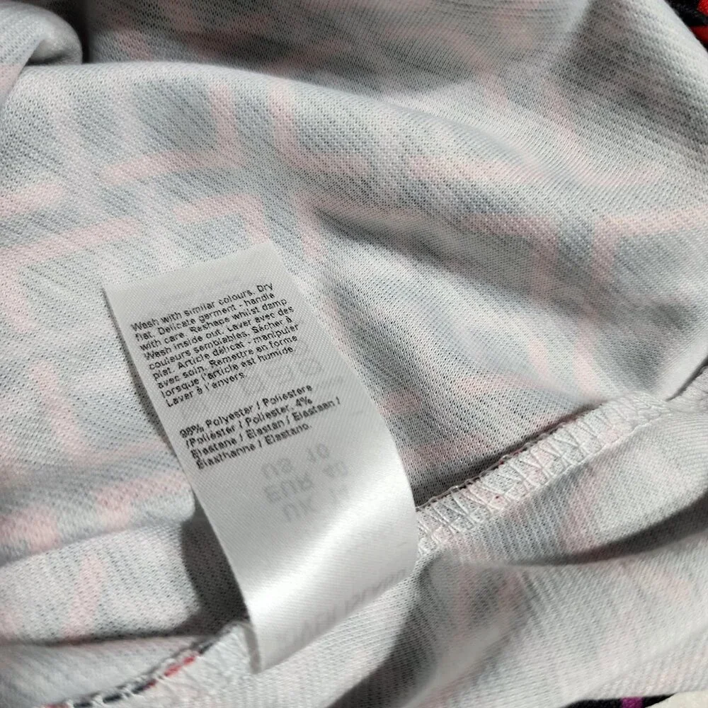 River‎ Island Cutout Geometric Shift Mini Dress - Size 14 - Picture 4 of 5